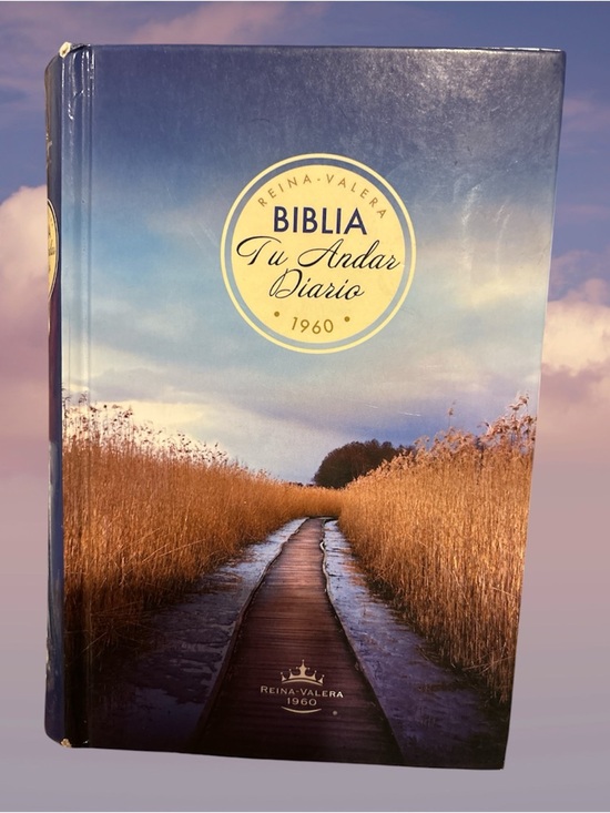 Other - Biblia Tu Andar Diario Reina-Valera 1960-Hardcover-Good Condition-Spanish
